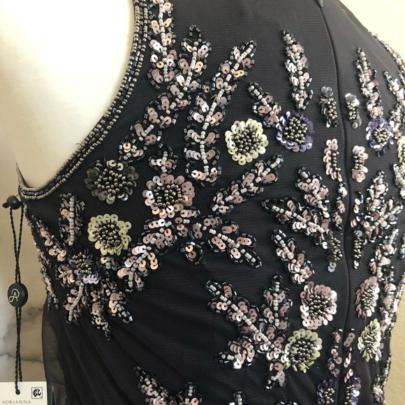 Adrianna Papell Beaded Gown - Picture 10 of 17